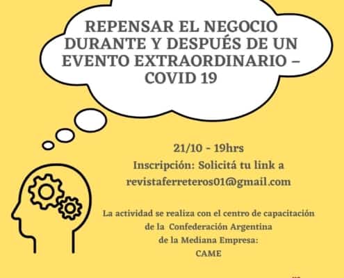 Cómo repensar el negocio después del Covid?