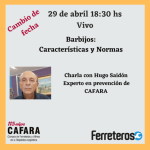 CAFARa informa capacitación sobre barbijos Medidas Covid. Charla sobre barbijo