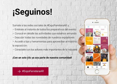 ExpoFerretera Argentina. información de las redes sociales1