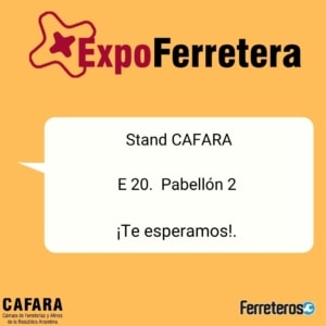 ExpoFerretera Stand CAFARA ExpoFerretera 2021. Stand CAFARA