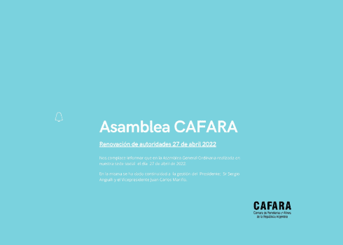 Asamblea CAFARA 27 4 2022