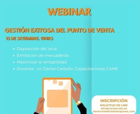 Webinar Gestión exitosa del punto de venta
